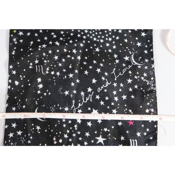Lily and Lionel 100% silk celestial scarf moon stars astrology constellations - Picture 6 of 6